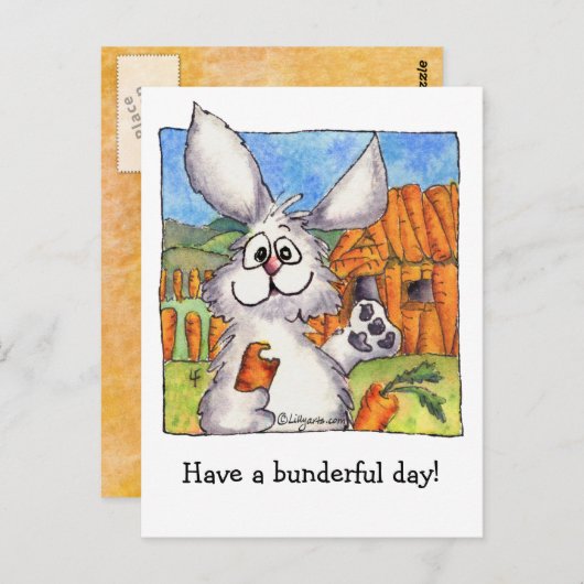 Bunderful Day - Ur Bunreal! Briefkaart (Voorkant / Achterkant)