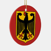 Bundesadler - Bundeswappen Deutschland - Duitsland Keramisch Ornament (Rechts)