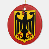 Bundesadler - Bundeswappen Deutschland - Duitsland Keramisch Ornament (Links)