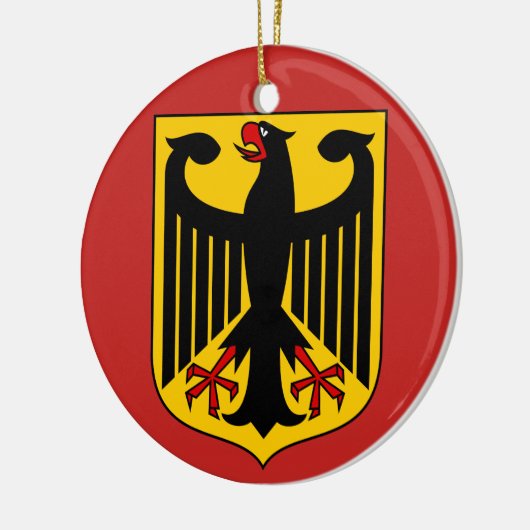 Bundesadler - Bundeswappen Deutschland - Duitsland Keramisch Ornament (Links)