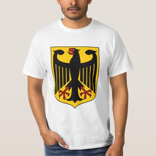 Bundesadler - Bundeswappen Deutschland - Duitsland T-shirt (Voorkant)