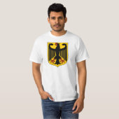 Bundesadler - Bundeswappen Deutschland - Duitsland T-shirt (Voorkant volledig)