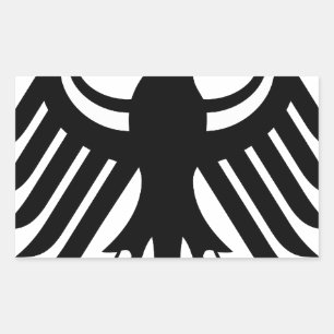 Bundesadler Rechthoekige Sticker