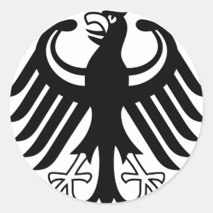 Bundesadler Ronde Sticker