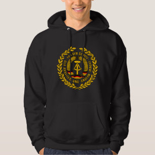 Bundesrepublik Deutschland/Oost-Duitsland Wreath Hoodie