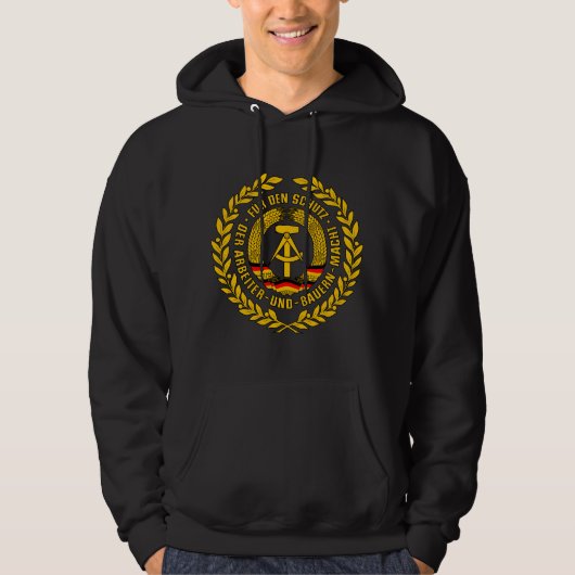 Bundesrepublik Deutschland/Oost-Duitsland Wreath Hoodie (Voorkant)