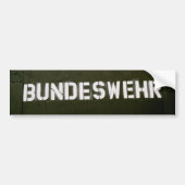 Bundeswehr Bumpersticker (Voorkant)
