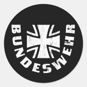 Bundeswehr Deutschland, Luftwaffe, Duitse luchtmac Ronde Sticker