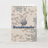 Bundeswehr Embleem Kaart (Voorkant)