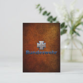 Bundeswehr Emblem Briefkaart (Staand voorkant)