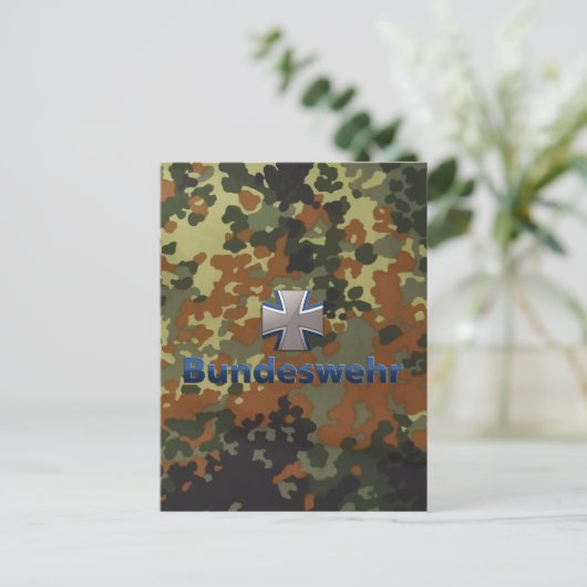 Bundeswehr Emblem Briefkaart (Staand voorkant)
