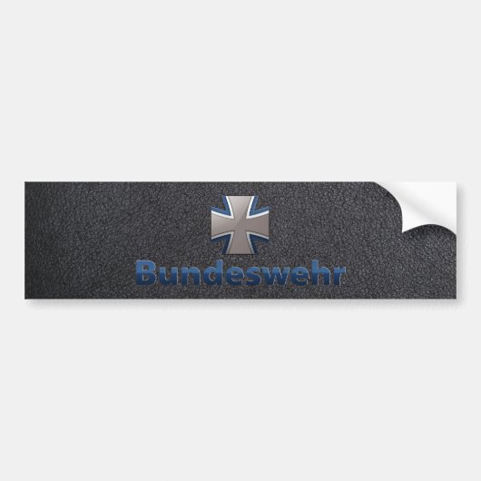 Bundeswehr Emblem Bumpersticker (Voorkant)