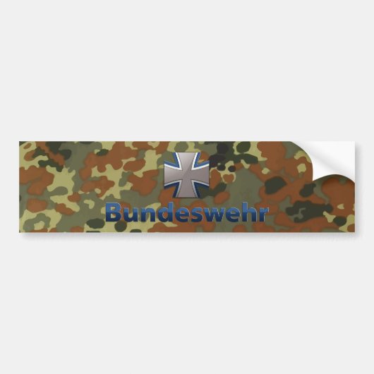 Bundeswehr Emblem Bumpersticker (Voorkant)