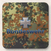 Bundeswehr Emblem Drankjes Onderzetter (Voorkant)