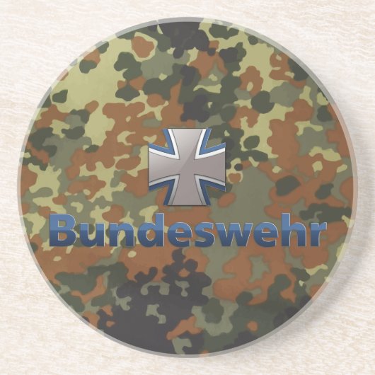 Bundeswehr Emblem Zandsteen Onderzetter (Voorkant)
