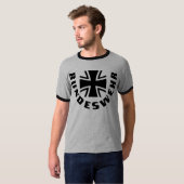 Bundeswehr Kreuz Schwarz Black Cross T-shirt (Voorkant volledig)