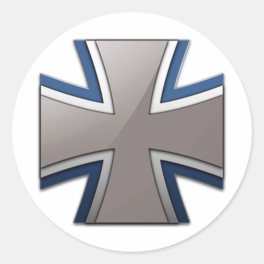 Bundeswehr Ronde Sticker (Voorkant)