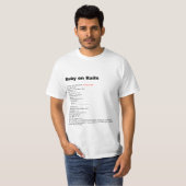 bundle install T-shirts (Ruby on Rails) (Voorkant volledig)