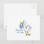 Bundle Of Joy Briefkaart (Voorkant / Achterkant)
