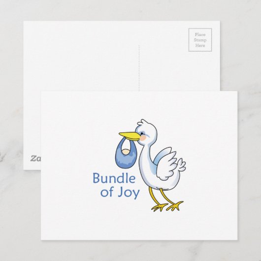 Bundle Of Joy Briefkaart (Voorkant / Achterkant)
