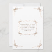 Bundle of Joy Foto Geboorteaankondiging Kaart (Achterkant)