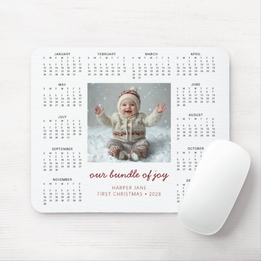 Bundle of Joy Kalender Muismat (Met muis)