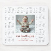 Bundle of Joy Kalender Muismat (Voorkant)