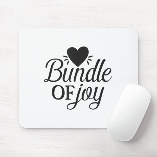 Bundle Of Joy Love Quote Cute Motivation  Muismat (Met muis)