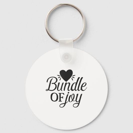 Bundle Of Joy Love Quote Cute Motivation Sleutelhanger (Voorkant)