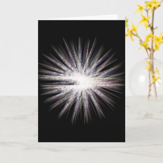 Bundle of Lines Kaart (Gele Bloem)