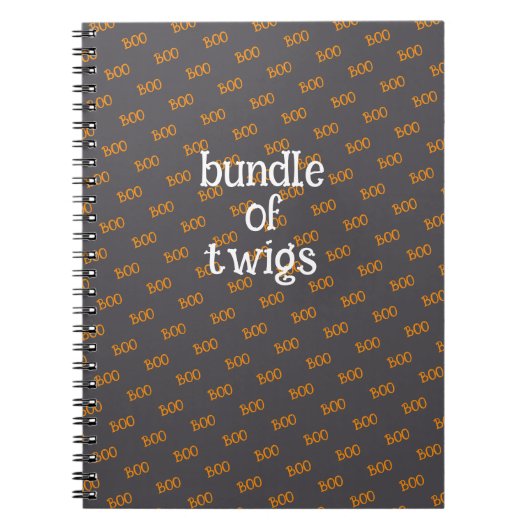 "Bundle of twigs" Notitieboek (Voorkant)