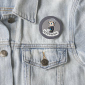 Bundled Misha Ronde Button 5,7 Cm (In situ)