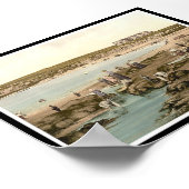 Bundoran. Co. Donegal, Ierland Poster (Hoek)