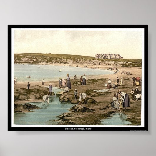 Bundoran. Co. Donegal, Ierland Poster (Voorkant)