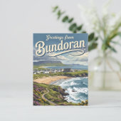 Bundoran Ierland Briefkaart (Staand voorkant)