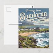 Bundoran Ierland Briefkaart (Voorkant / Achterkant)