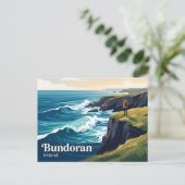 Bundoran Ierland Briefkaart (Staand voorkant)