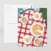 Bundt Cake and Coffee for Two Briefkaart (Voorkant / Achterkant)