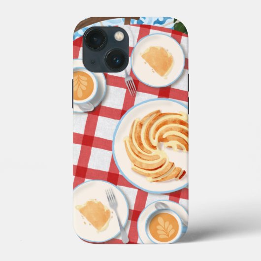 Bundt Cake and Coffee for Two Case-Mate iPhone Case (Achterkant)