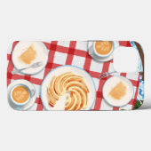 Bundt Cake and Coffee for Two Case-Mate iPhone Case (Achterkant (horizontaal))