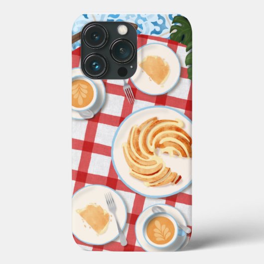 Bundt Cake and Coffee for Two Case-Mate iPhone Case (Achterkant)