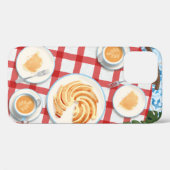 Bundt Cake and Coffee for Two Case-Mate iPhone Case (Achterkant (horizontaal))