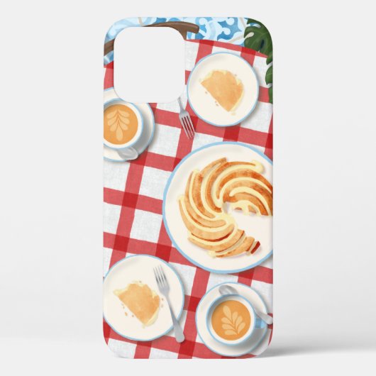Bundt Cake and Coffee for Two Case-Mate iPhone Case (Achterkant)