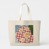 Bundt Cake and Coffee for Two Grote Tote Bag (Achterkant)