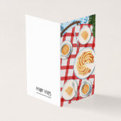 Bundt Cake and Coffee for Two Kaart (Buitenkant)