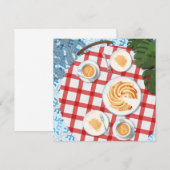 Bundt Cake and Coffee for Two Kaart (Voorkant / Achterkant)