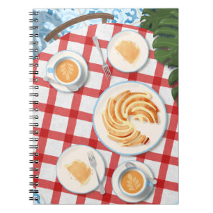 Bundt Cake and Coffee for Two Notitieboek