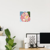 Bundt Cake and Coffee for Two Poster (Thuiskantoor)