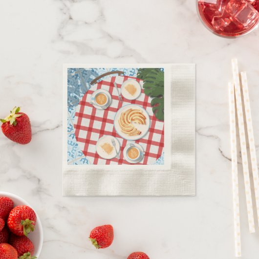 Bundt Cake and Coffee for Two Servet (Insitu)