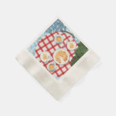 Bundt Cake and Coffee for Two Servet (Hoek)